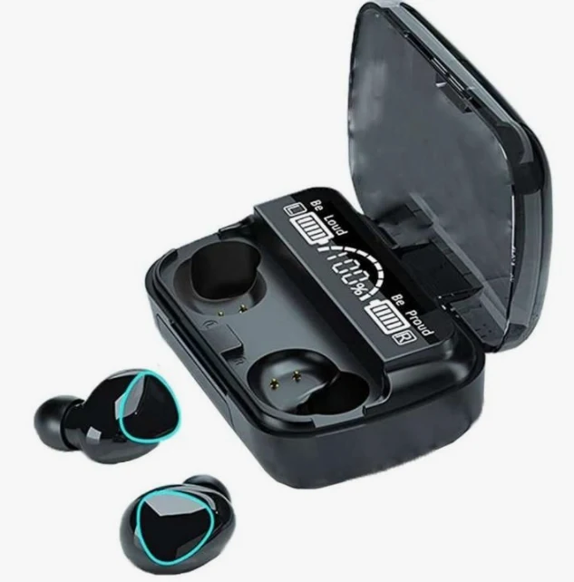 Căști Wireless M10 Bluetooth 5.0 Engross – Sunet Premium, Cutie Încărcare, IPX4