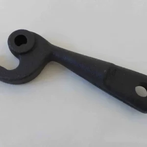 Cuptor de cărbune cu mâner de ușă Cuptor permanent din fontă Black