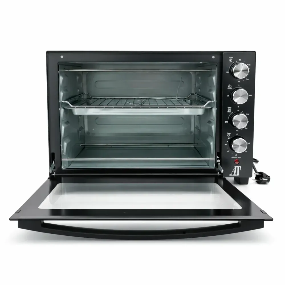 Cuptor Electric AT Performance AT-060L, 60L, 3000W, Timer 60 min, Negru
