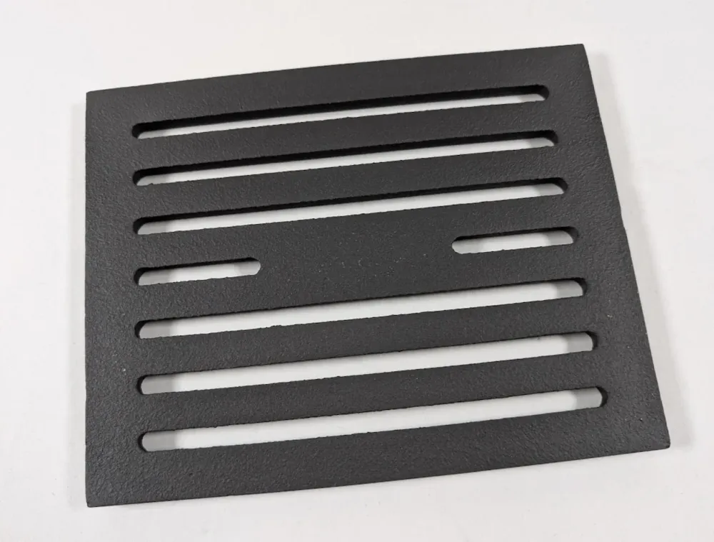 Cuptor grătar 18 x 22,5 cm Cadru de foc de grătar pentru coș de fum