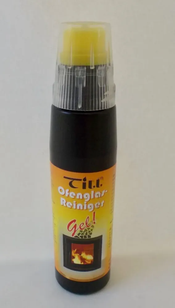 Curat pentru discuri de șemineu active cu o perie de 200 ml