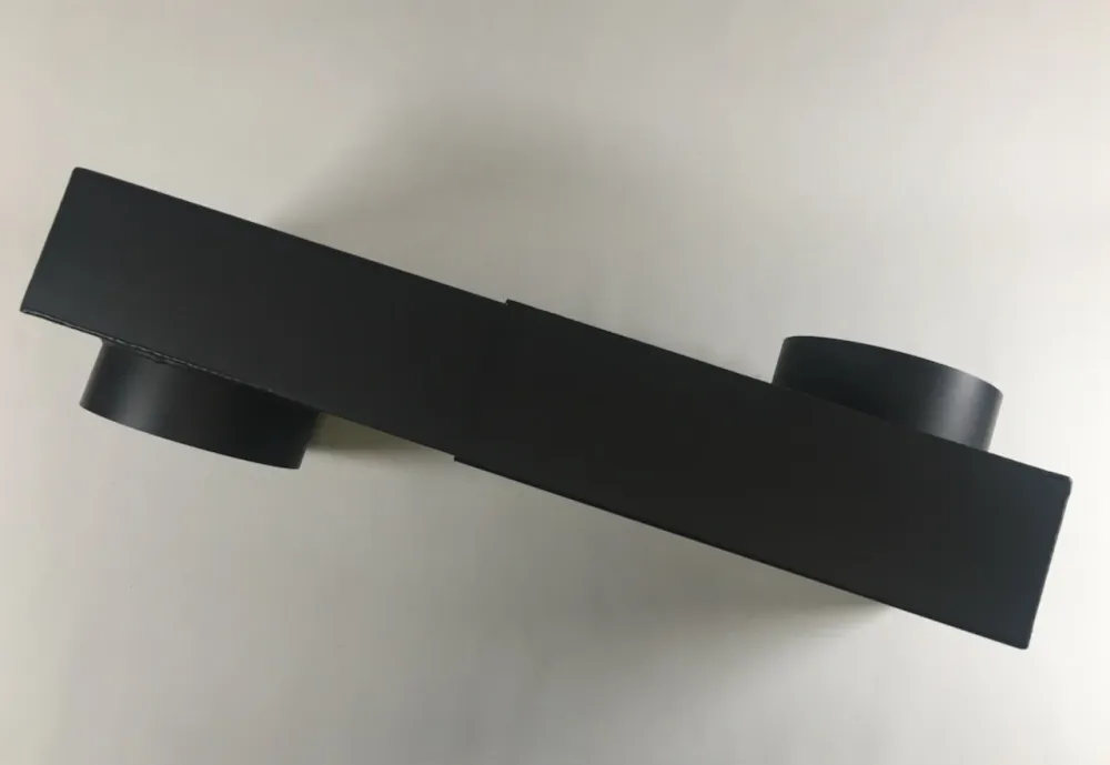 Cutie genunchi DN 120 Extract 335-470 mm negru reglabil la genunchi
