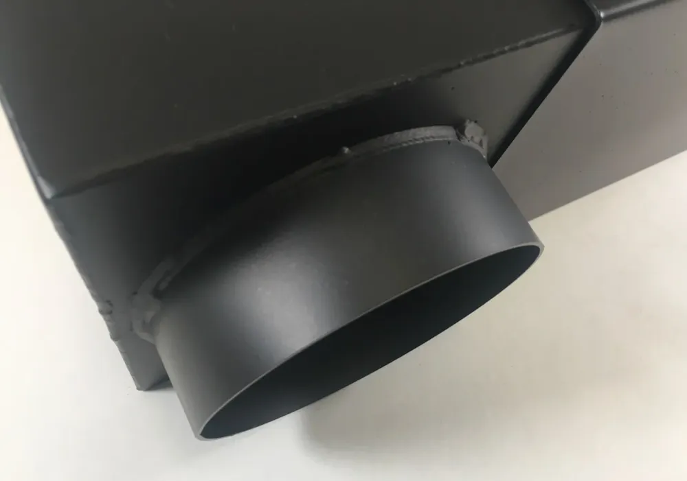 Cutie genunchi DN 120 Extract 335-470 mm negru reglabil la genunchi