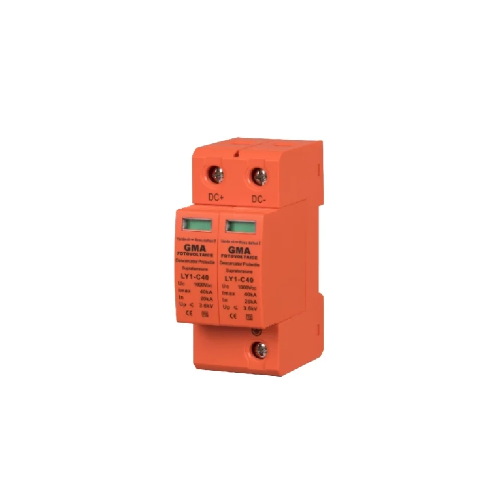 DESCARCATOR PROTECTIE CURENT CONTINUU 2P 1000V 20KA-40KA