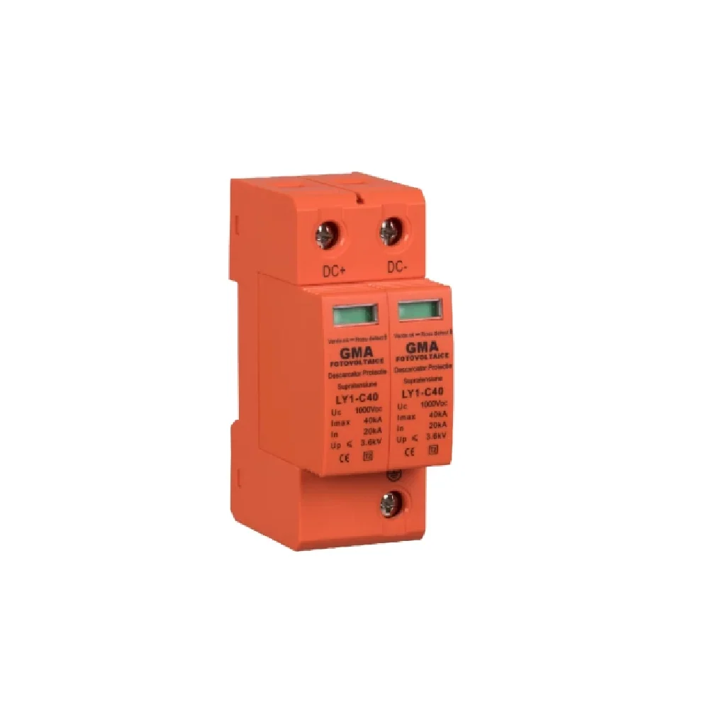 DESCARCATOR PROTECTIE CURENT CONTINUU 2P 1000V 20KA-40KA