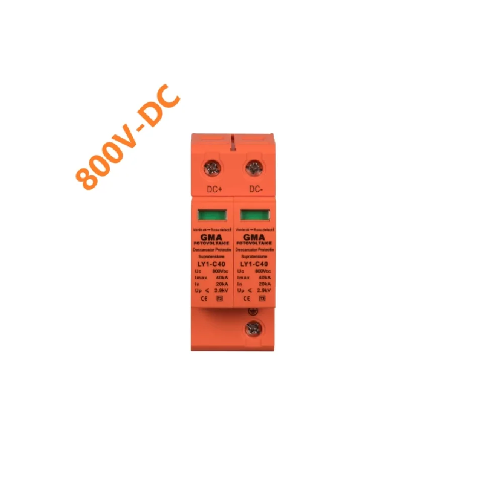 DESCARCATOR PROTECTIE CURENT CONTINUU 2P 800V 20KA-40KA