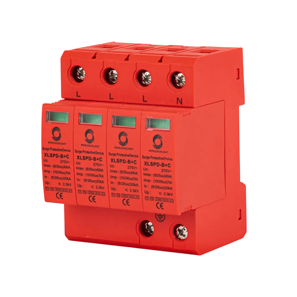 Descarcator de supratensiune AC trifazic 4P 275V