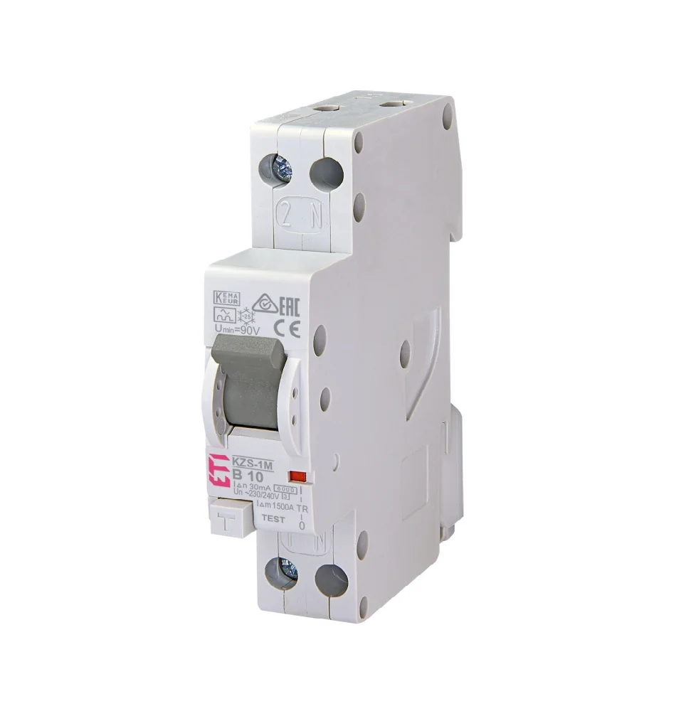 DIFERENTIAL KZS-1M 1p+N B13/0.03 6kA