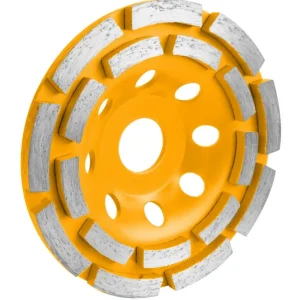 Disc diamantat dublu segmentat 115 mm pentru slefuit Tolsen