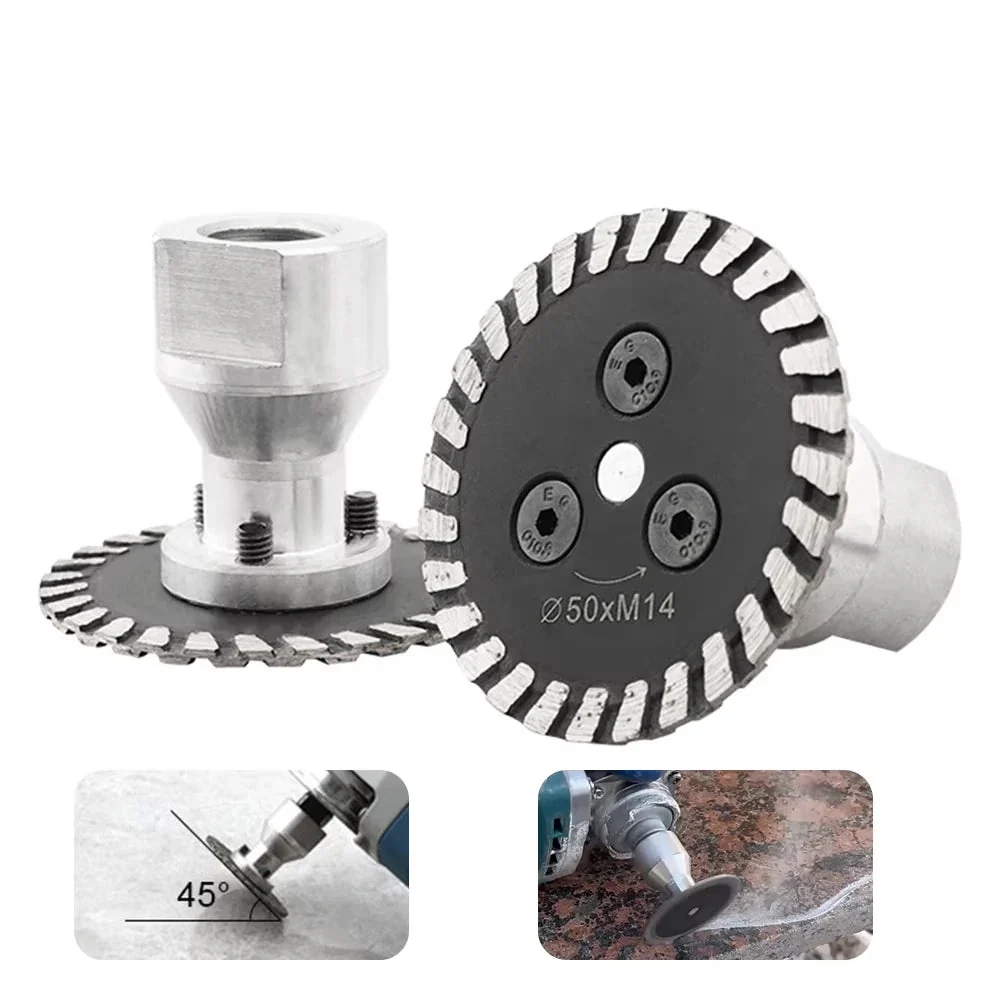 Disc diamantat, freza M14, 50mm, pentru flex, tăieri precise și fine