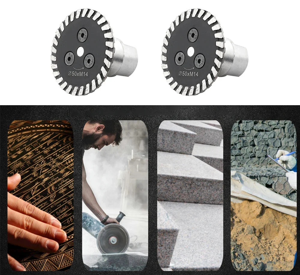 Disc diamantat, freza M14, 50mm, pentru flex, tăieri precise și fine