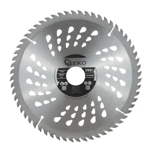 Disc pentru taiere lemn, 210 x 30, 60 T, Geko G78133