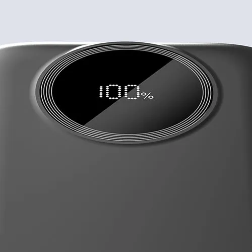 Dudao K13Pro Powerbank 20000 mAh, cablu integrat - Negru