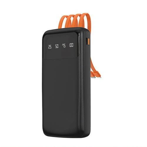 Dudao K6Pro 10000mAh Baterie Externă USB/USB-C/Lightning Negru