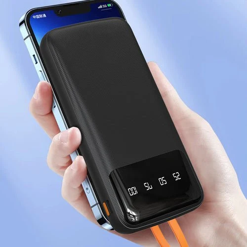 Dudao K6Pro 10000mAh universal 3-în-1 Negru (K6Pro-noir)