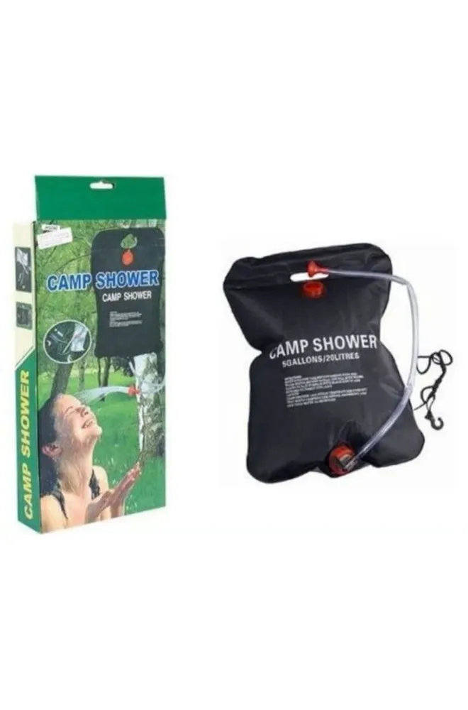 1+1 Dus pentru camping, 20l, negru, 39x60cm