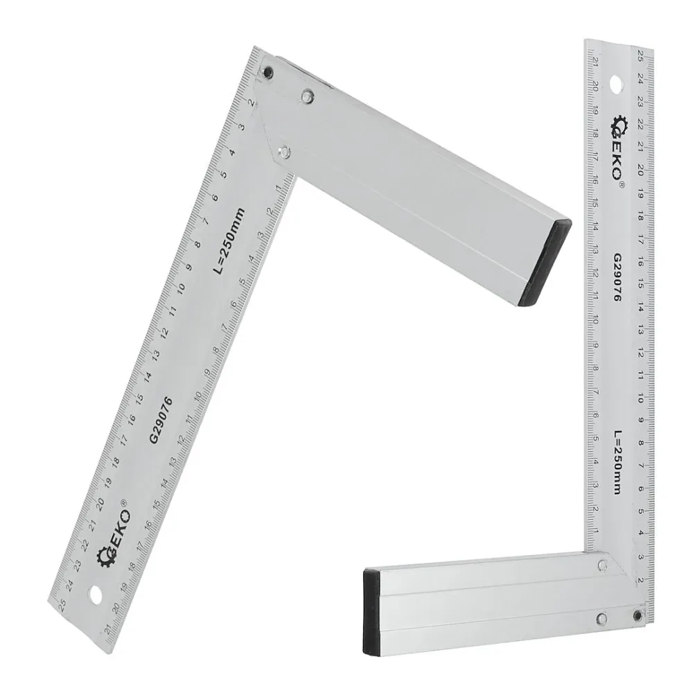 Echer de tamplarie din aluminiu, 250 mm, Geko G29076