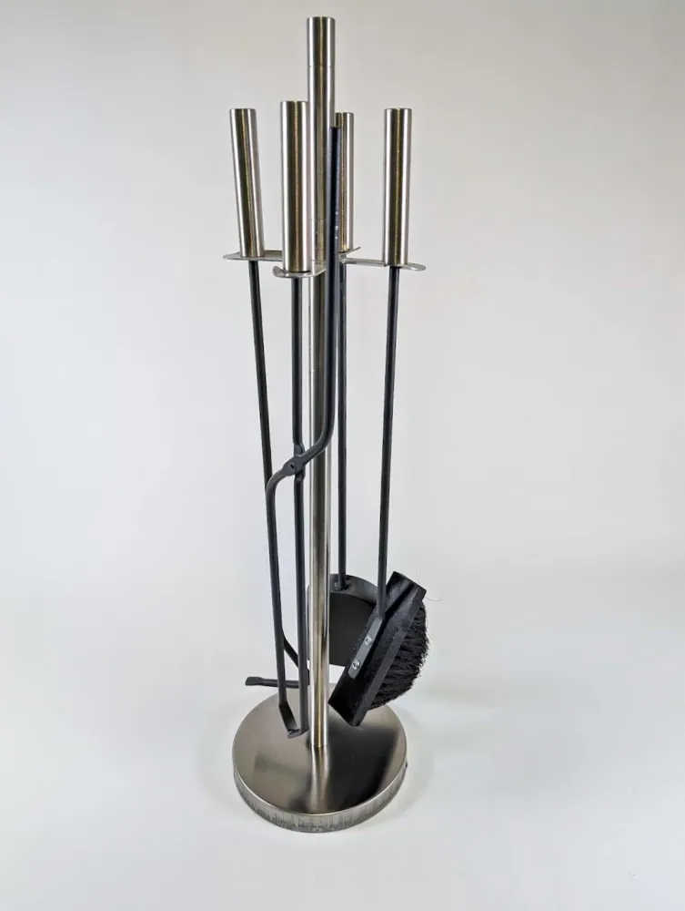 Elegant din 4 părți Cutley Cutlery Oțel inoxidabil+gri