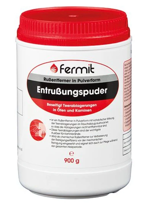 Entrußerpuder șemineu cupluri 900 g pot