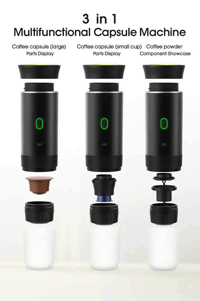 Espressor portabil 3 1 cu capsule
