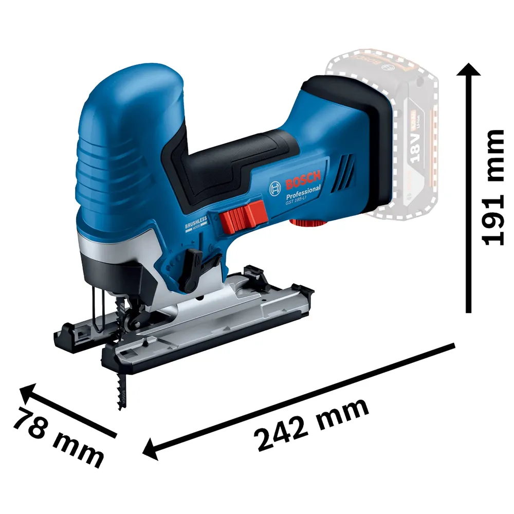 Ferăstrău alternativ Bosch GST 18V-125 S