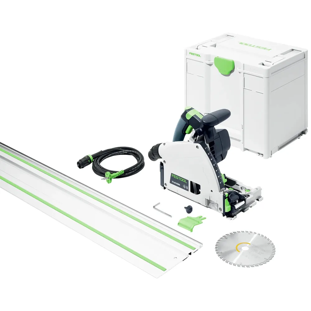 Ferăstrău cu scufundare Festool TS 60 KEBQ-Plus-FS