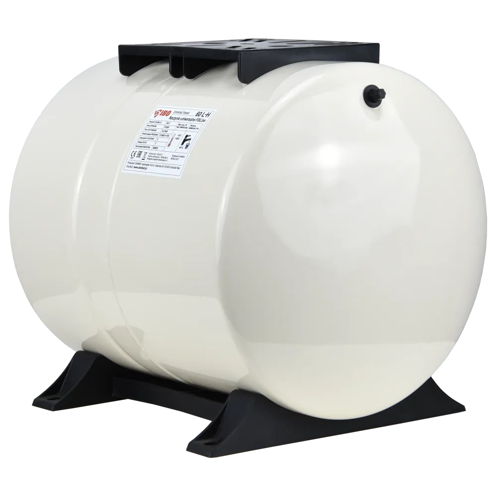 FIXline 60L-H vas cu membrană universal universal pentru încălzire centrală/apă caldă