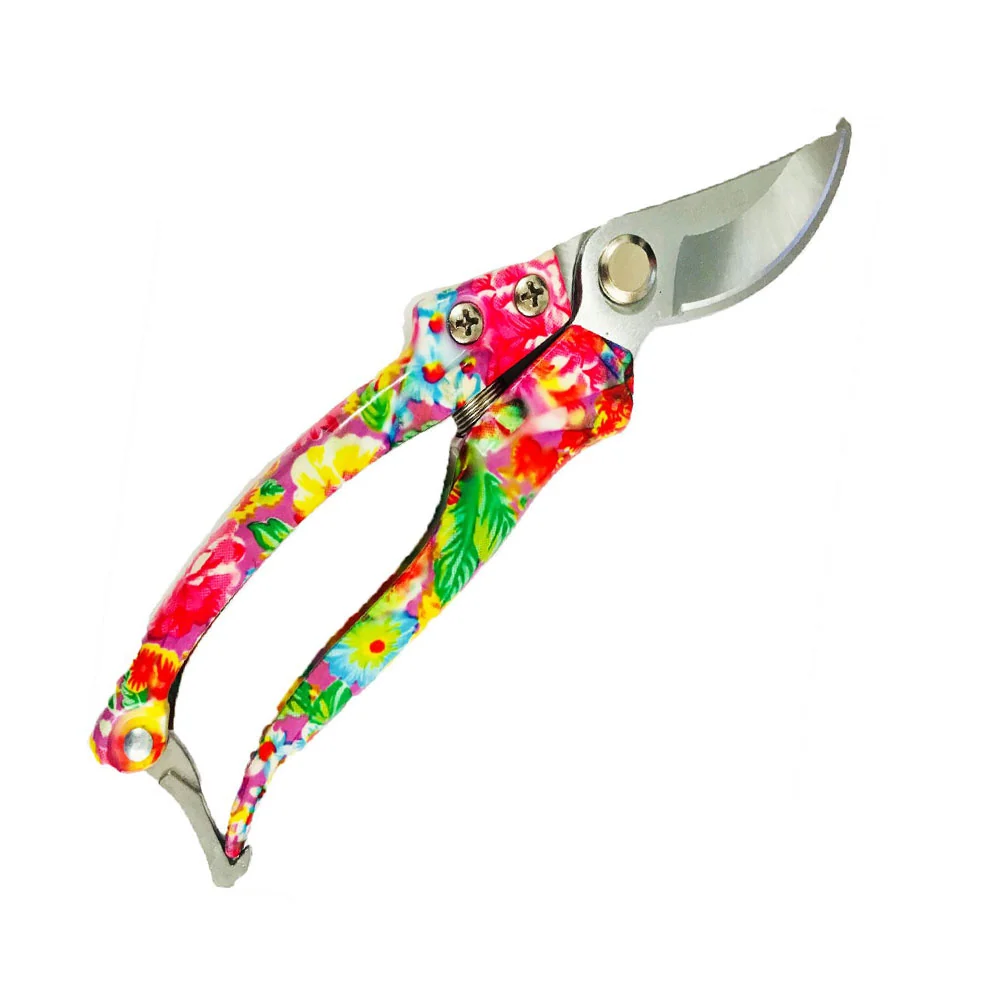 Foarfeca de vie GF-0186 cu model floral