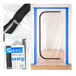 Folie anti-praf pentru constructii tip C, 220 x 120 cm, Geko G66406