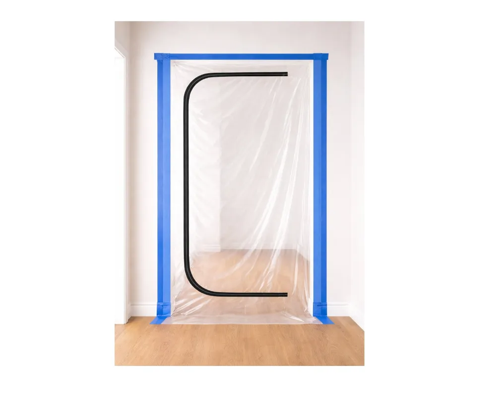 Folie anti-praf pentru constructii tip C, 220 x 120 cm, Geko G66406