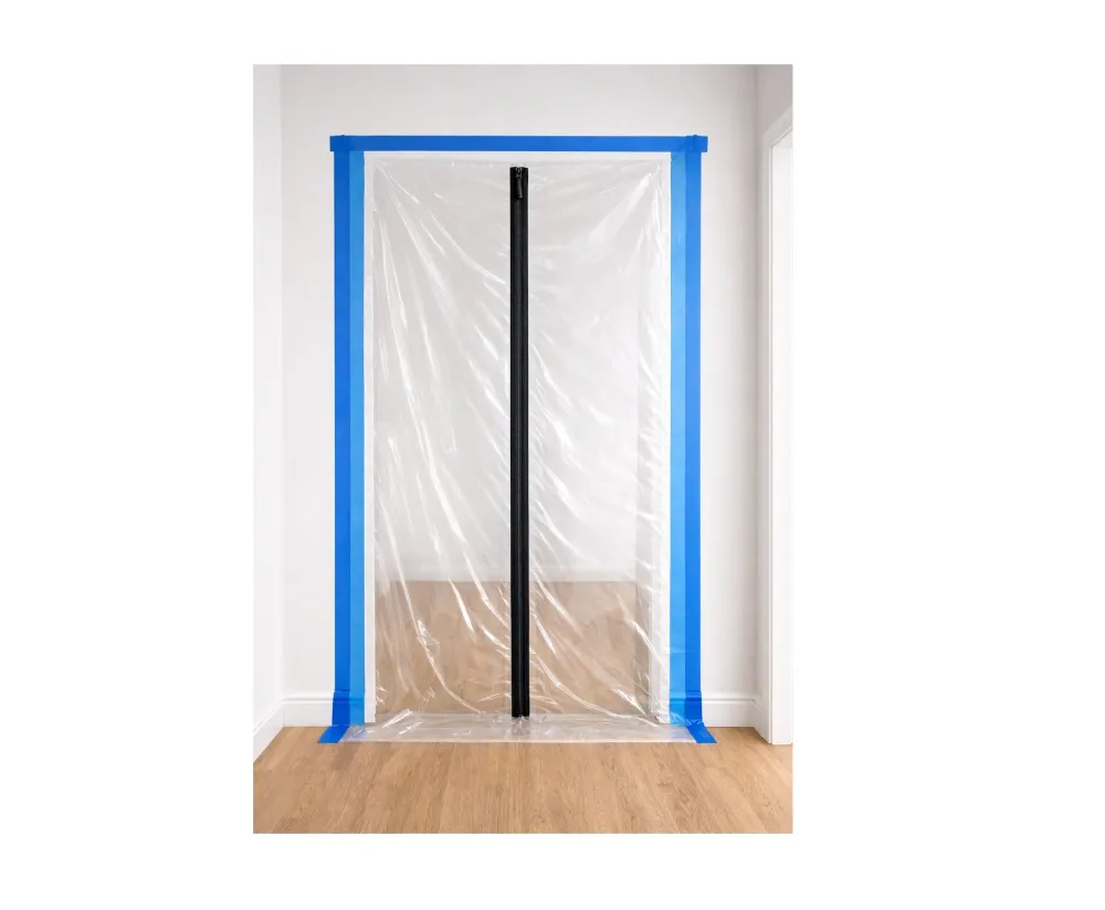 Folie anti-praf pentru constructii tip I, 220 x 120 cm, Geko G66407
