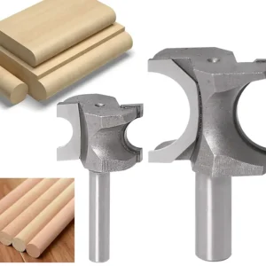 Freza concava pentru bare, baghete, imbinari ciubar 12x28 mm