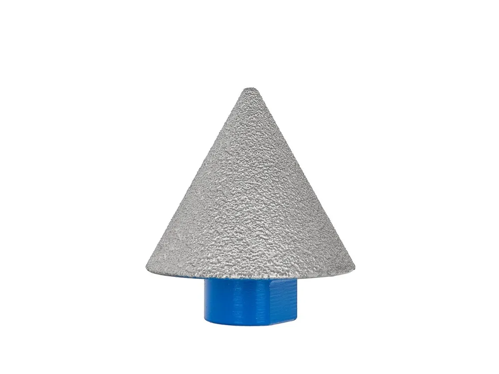 Freza conica diamantata, 2-50 mm, prindere M14, Geko G37522