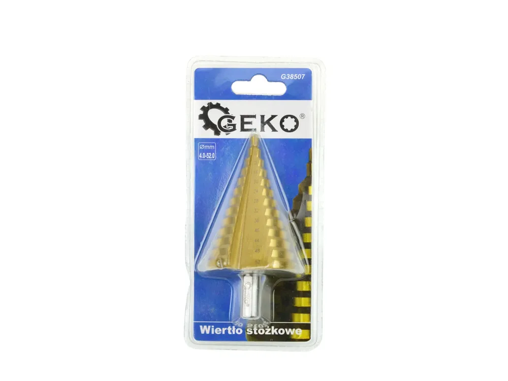 Freza conica trepte 4-52mm Geko G38507