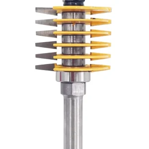 Freza lemn imbinari 6 dinti, piaptan, coada 8 mm