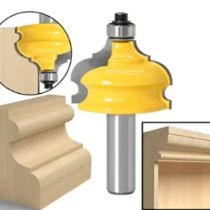 Freza Lemn Pentru Decor Profile, balustrade - Margea Romana 41.5mm - Coada 8mm
