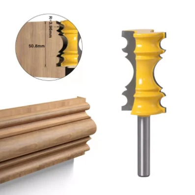 Freza Pentru Profil, Decor Lemn tip ”Coroana” - Coada 8mm