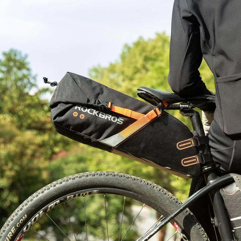 Geantă de ș pentru bicicletă ROCKBROS 10 L – Etanșă, Capacitate mare