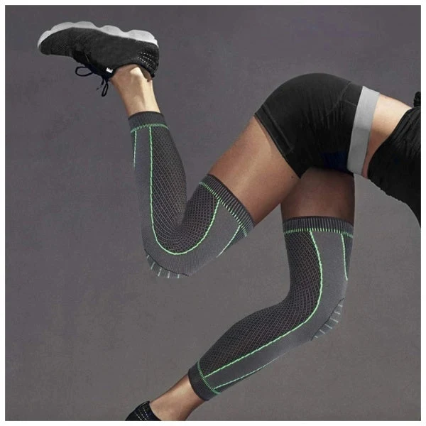 Genunchiera elastica lunga, protectie pentru genunchi, marime universala