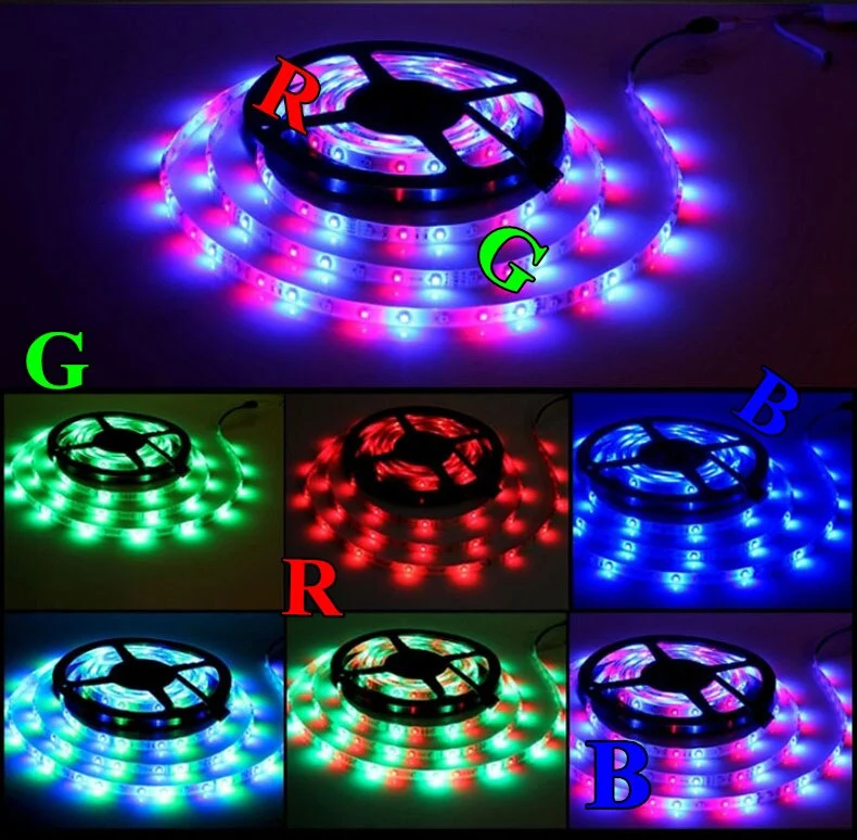 1+1 Gratis Banda 300LED RGB de 5M, cu telecomanda