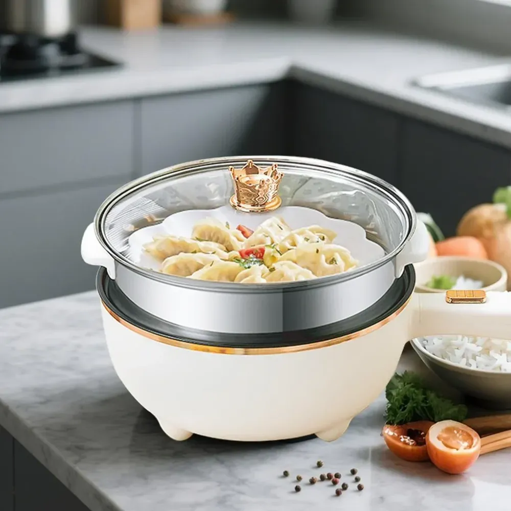Haley HY-507 Electric Cooker 7L + 5L – Oală Electrică Multifuncțională 1350W