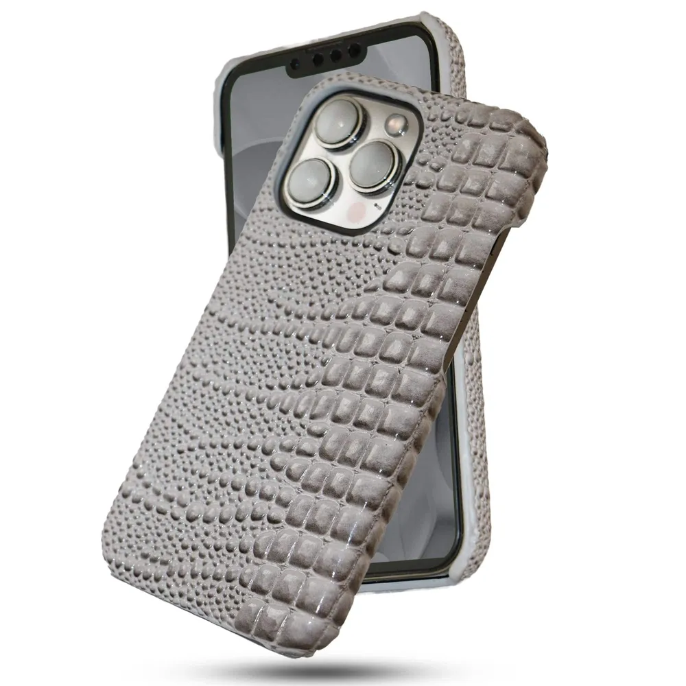 Husa de Protectie Timebox, Apple iPhone 13 Pro, Microfibra Interior, Gri