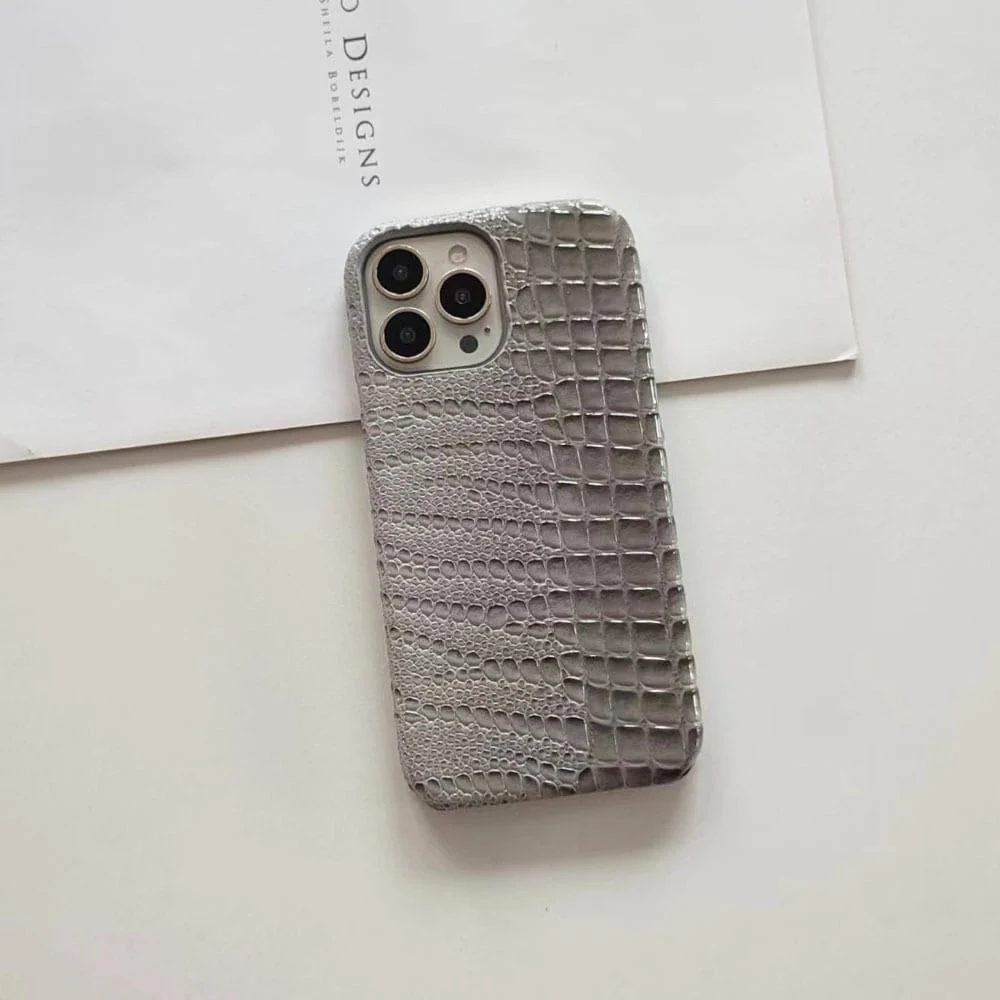 Husa de Protectie Timebox, Apple iPhone 13 Pro, Microfibra Interior, Gri