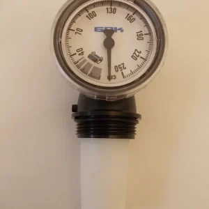 Indicator de nivel mecanic pentru rezervorul de ulei cu un înotător