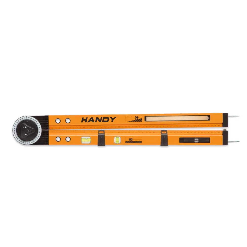 Instrument multifunctional 4 în 1: raportor, rigla, boloboc, marcator - HANDY