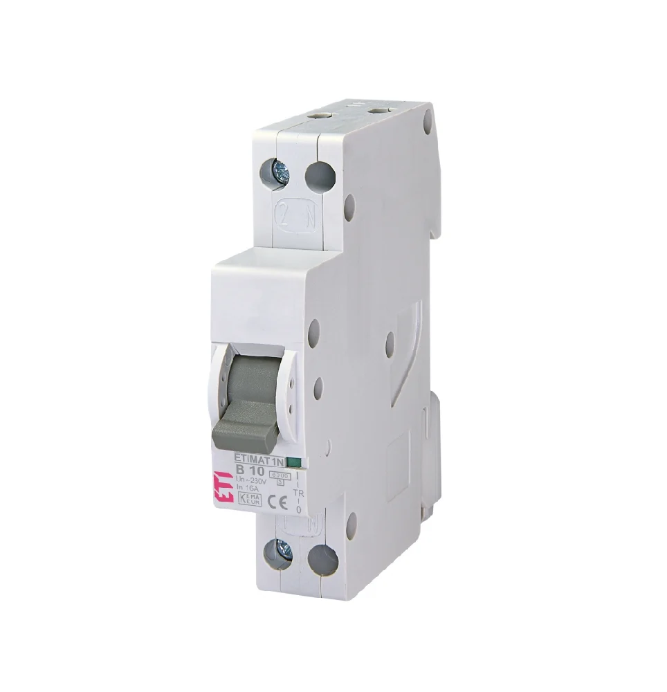 INTRERUPATOR DE CIRCIUT ETIMAT 1N 1p+N B10 6kA