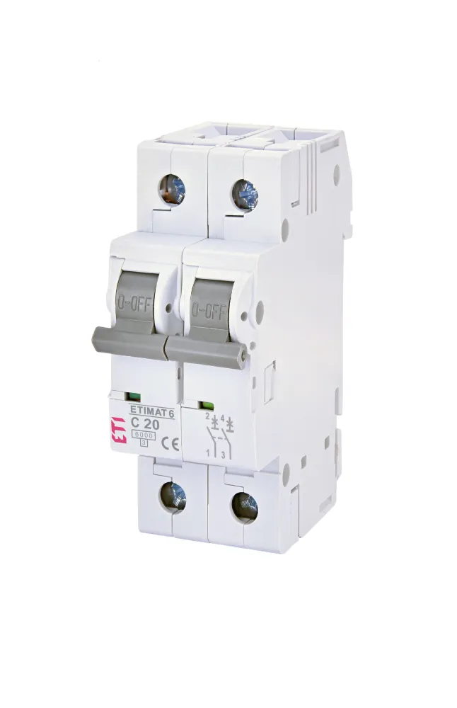 INTRERUPATOR DE CIRCUIT ETIMAT P6 2p C20