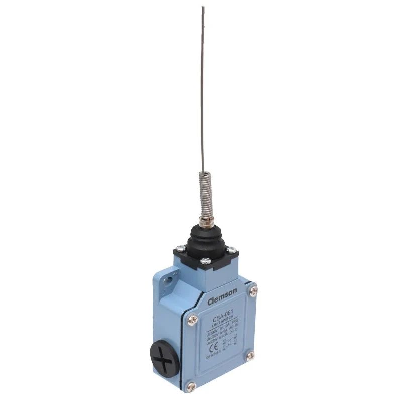 Intrerupator limitator de cursa cu sarma flexibila CSA-061