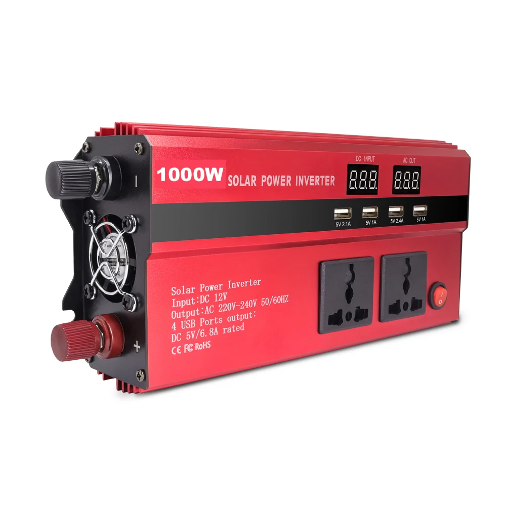 Invertor 1000w 12v cu 4 porturi USB
