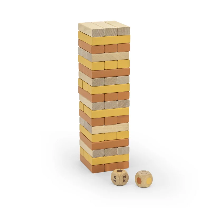 Joc Jenga culori calde, PolarB Viga